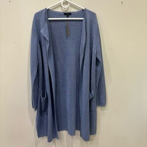 J.Crew Julliete Linen Blend Open Cardigan Women’s Size Medium NEW